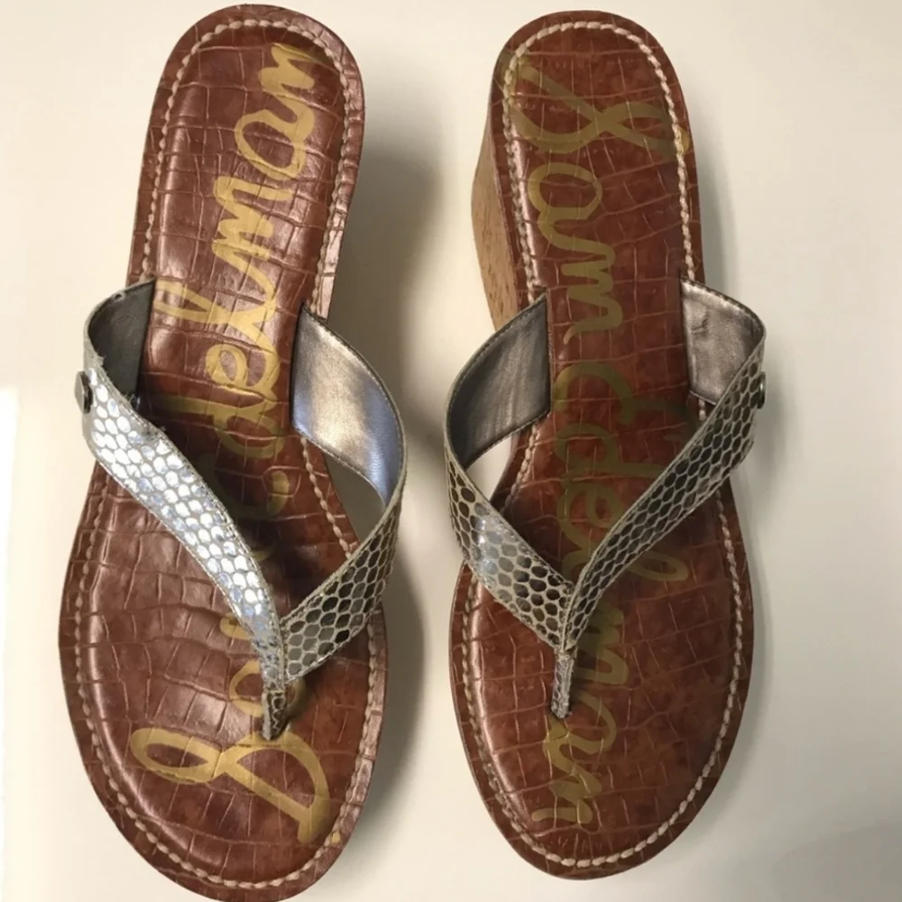 Sam Edelman Romy 9.5 platform slipon sandal - Picture 5 of 6